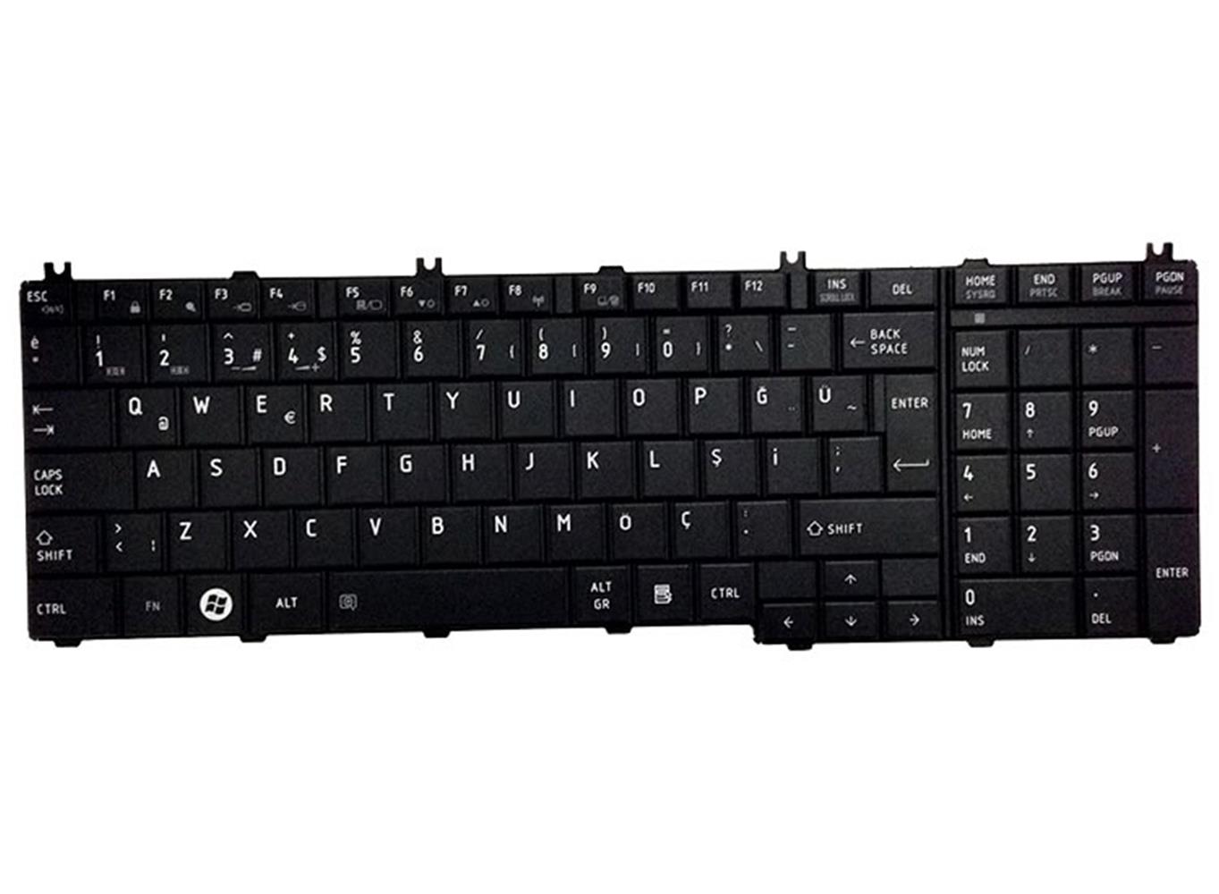 Lenovo NBKL0401GZ G50-70UK Notebook Klavye - Tuş Takımı - Siyah - TR