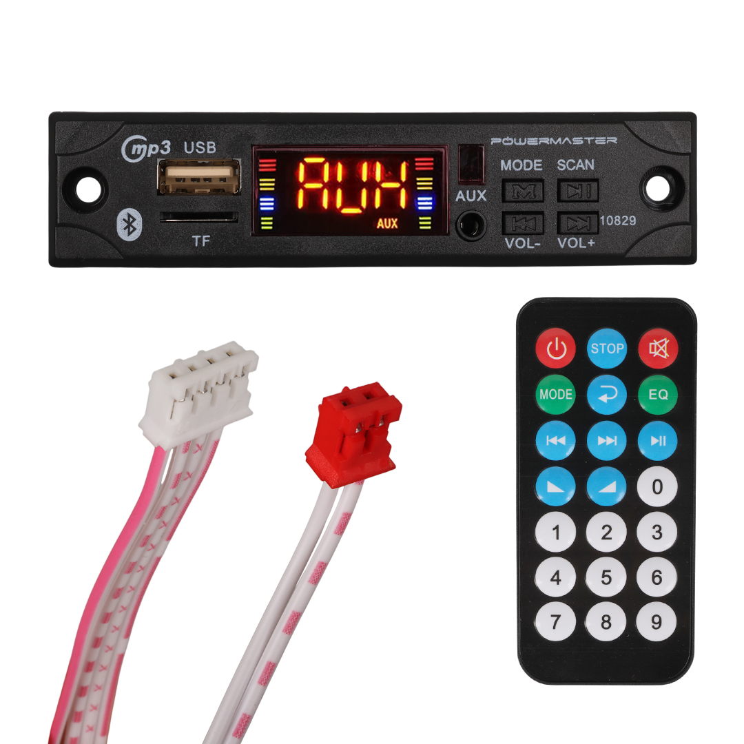 MAGICVOICE M517 OTO TEYP USB/SD/MP3/MIC/BLUETOOTH/KUMANDA OTO TEYP ÇEVİRİCİ DİJİTAL PLAYER BOARD