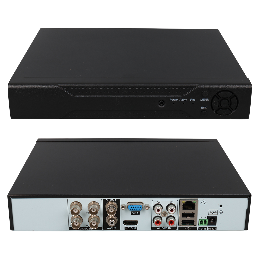 POWERMASTER PM-12180 4 KANAL 5MP DESTEKLİ 1080N H265 XMEYE VİDEO ÇIKIŞLI DVR/XVR KAYIT CİHAZI