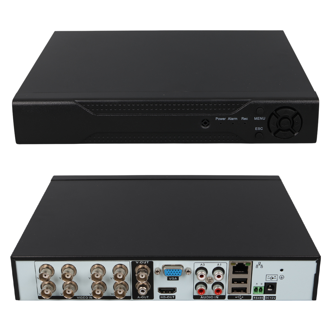 POWERMASTER PM-12181 8 KANAL 5MP DESTEKLİ 1080N AHD/ANALOG/TVI/CVI XMEYE DVR/XXVR KAYIT CİHAZI
