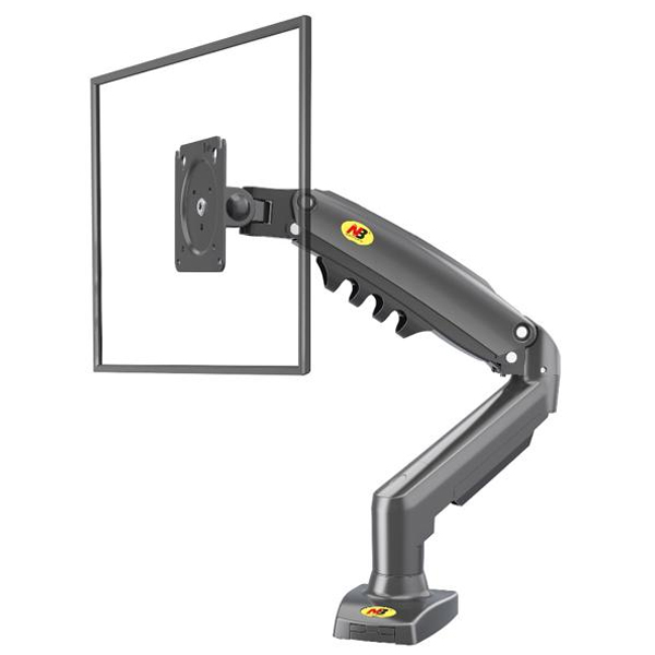 NORTH BAYOU F80 17 - 30 AMORTİSÖRLÜ STAND TEK KOL LCD / LED MONİTÖR TUTUCU STAND ASKI APARATI