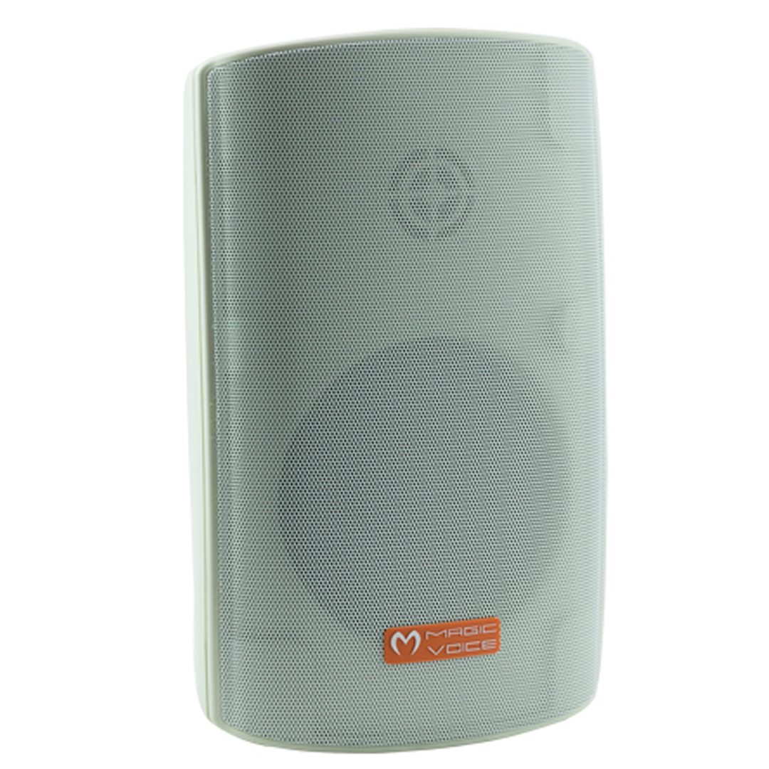 MAGICVOICE MV-38 11 CM 50 WATT 2Lİ TAKIM BEYAZ TRAFOLU SÜTUN HOPARLÖR