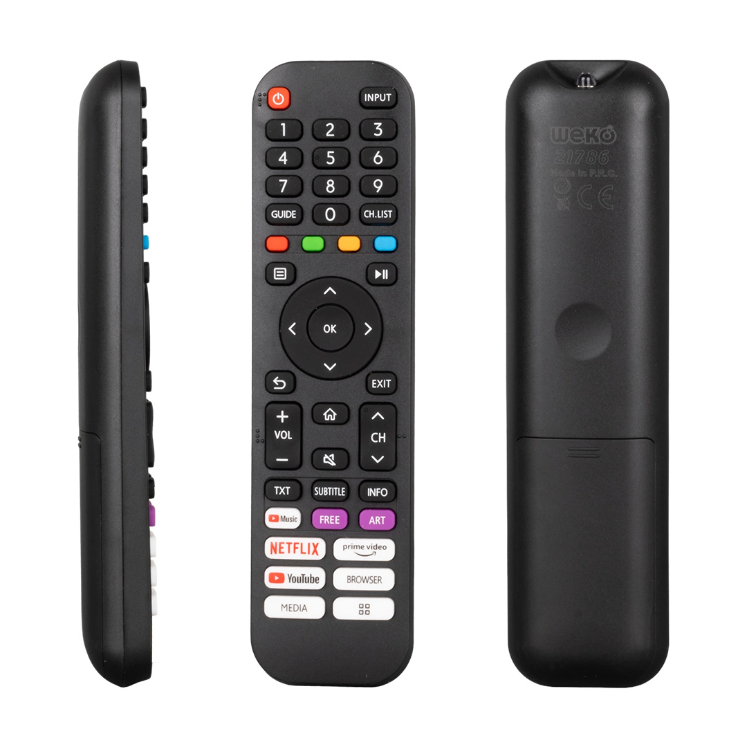 WEKO KL AWOX EN2J30H NETFLIX-YOUTUBE-PRIME VIDEO TUŞLU LCD LED TV KUMANDA (21786=8135) (40174=21786)