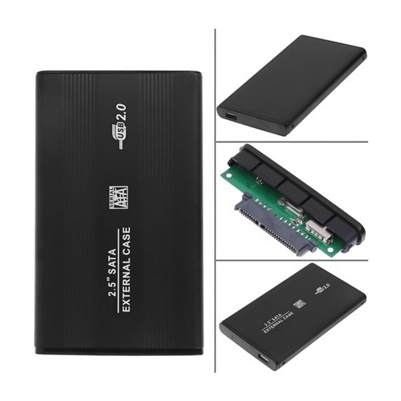 POWERMASTER PM-34265 HARİCİ 2.5 USB 2.0 SATA SİYAH HARDDISK KUTUSU