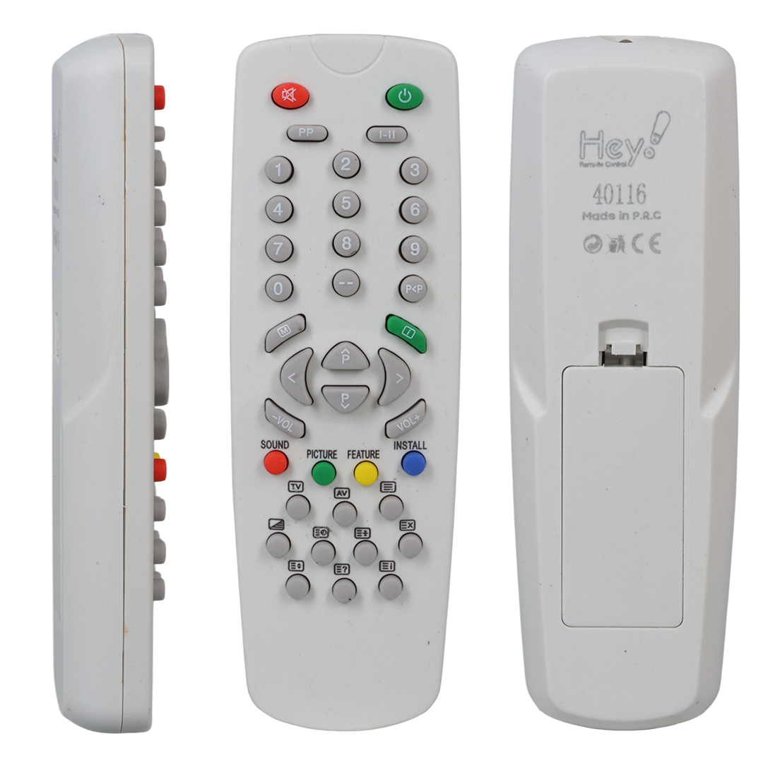 HEY KT VESTEL 1940 MİNİ KALIP TV KUMANDA (40116=8650)