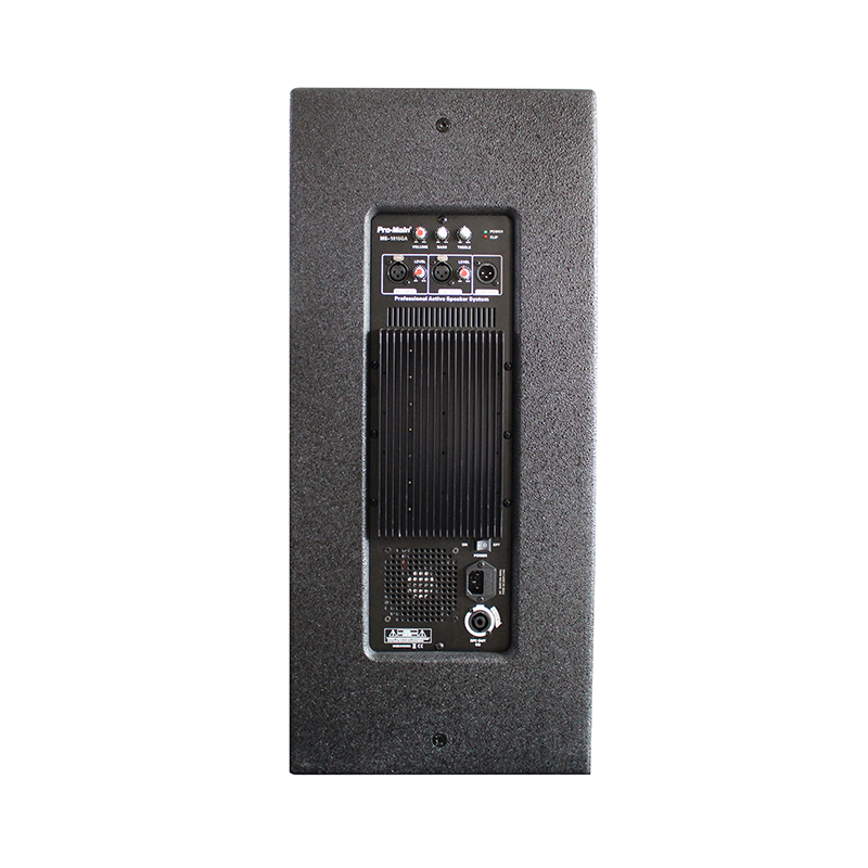 PROMAIN MS-1015GA 600 WATT 38 CM AKTİF AHŞAP KABİN HOPARLÖR