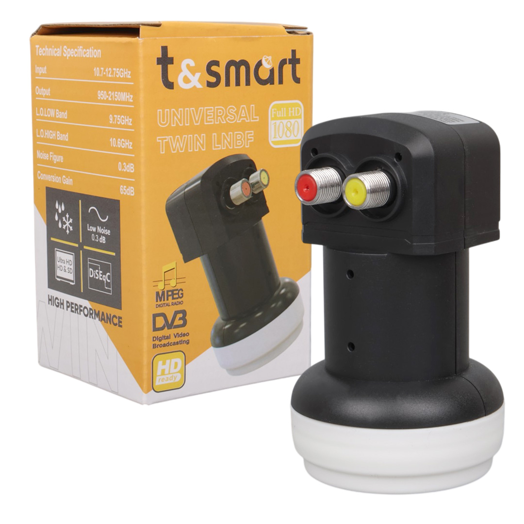 TSMART ULTRA HD 4K UNIVERSAL TWIN ÇİFTLİ LNB 0.1DB