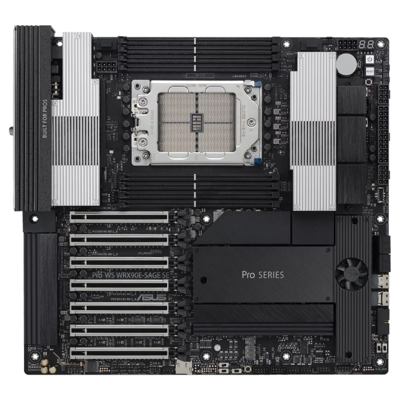 ASUS PRO WS WRX90E-SAGE SE DDR5 VGA 4XM.2 STR5 (AMD THREADRIPPER PRO 7000 WX SERİSİ İŞLEMCİ UYUMU) 