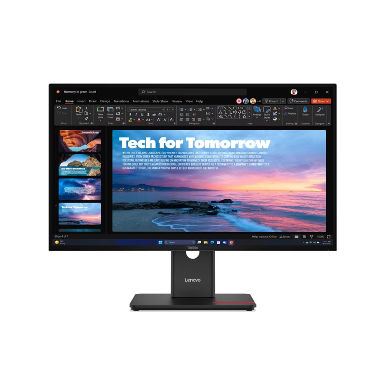 27 LENOVO T27QD-40 THINKVISION 64AAGAT2TK 4MS 48HZ HDMI WLED PIVOT MONITOR 
