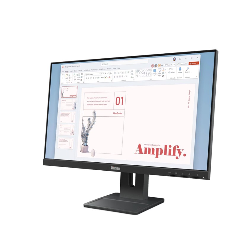 23.8 LENOVO E24-40 THINKVISION 64BAMAT1TK FHD 6MS 100HZ HDMI+DP+VGA WLED MONITOR 