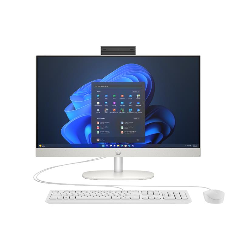 HP AIO PRO 240 G10 A54Z6ET INTEL ULTRA 5-125U 16GB 512SSD 23.8 DOS BEYAZ 