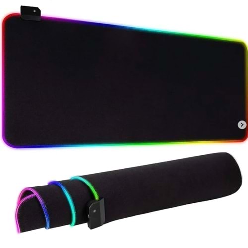 Bilişim Burada ZR265 RGB SİYAH MOUSE PAD 80X30