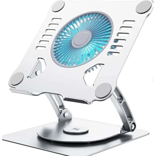 Bilişim Burada ZR524 V5.1 360 ROTATİNG ELEKTRİKLİ FANLI LAPTOP STAND