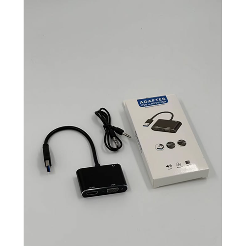 Bilişim Burada ZR702 USB HDMI+VGA+AUX ÇEVİRİCİ
