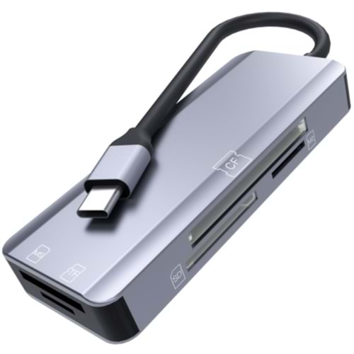 Bilişim Burada ZR791 NK-3044 TYPE-C 5 İN 1 CARD READER