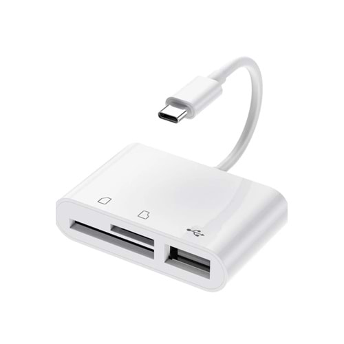Bilişim Burada ZR823 TYPE-C SD MİCRO SD CARD READER