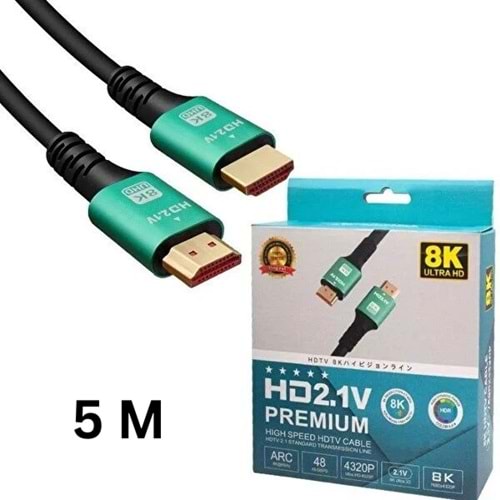 Bilişim Burada ZR840 8K HDMI TO HDMI KABLO 5 M