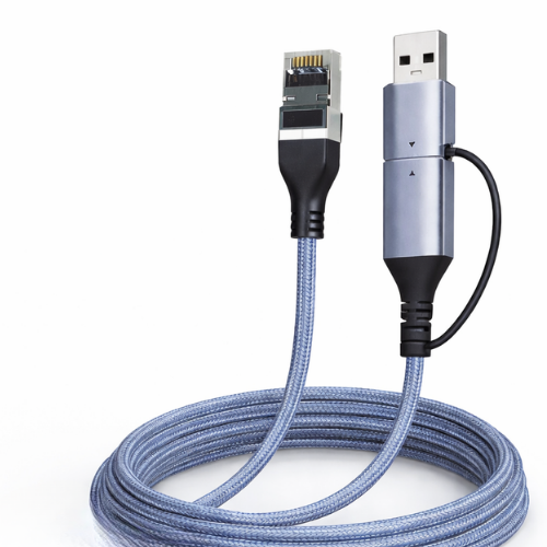 ZR1159 Bilişim Burada USB 3.0 TYPE-C 2 İN 1 GİGABİT ETHERNET ADAPTER