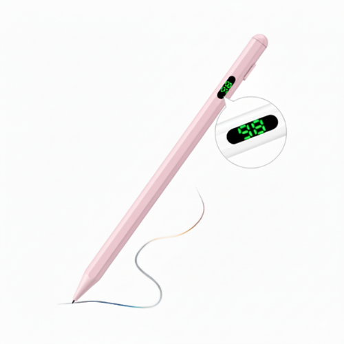 Bilişim Burada ZR61/PEMBE LED GÖSTERGELİ DOKUNMATİK KALEM UNIVERSAL