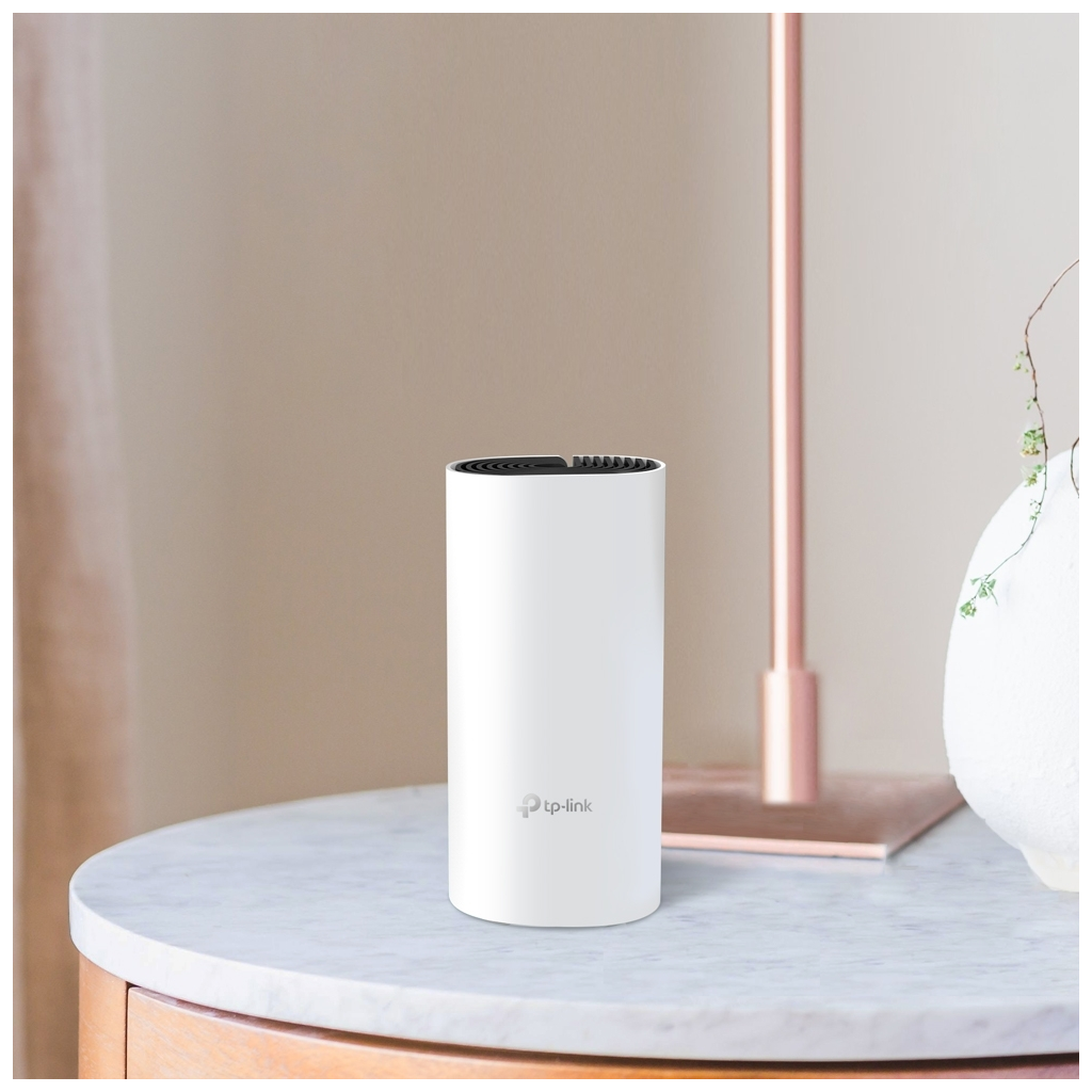 TP-LINK DECO-M4, AC1200, Tekli Mesh, 300-867Mbps, Dual Band, 2Port Gigabit Lan, 110m2 kapsama Alanı, Router, Geniş Alan İnternet Ağı Sağlayıcısı