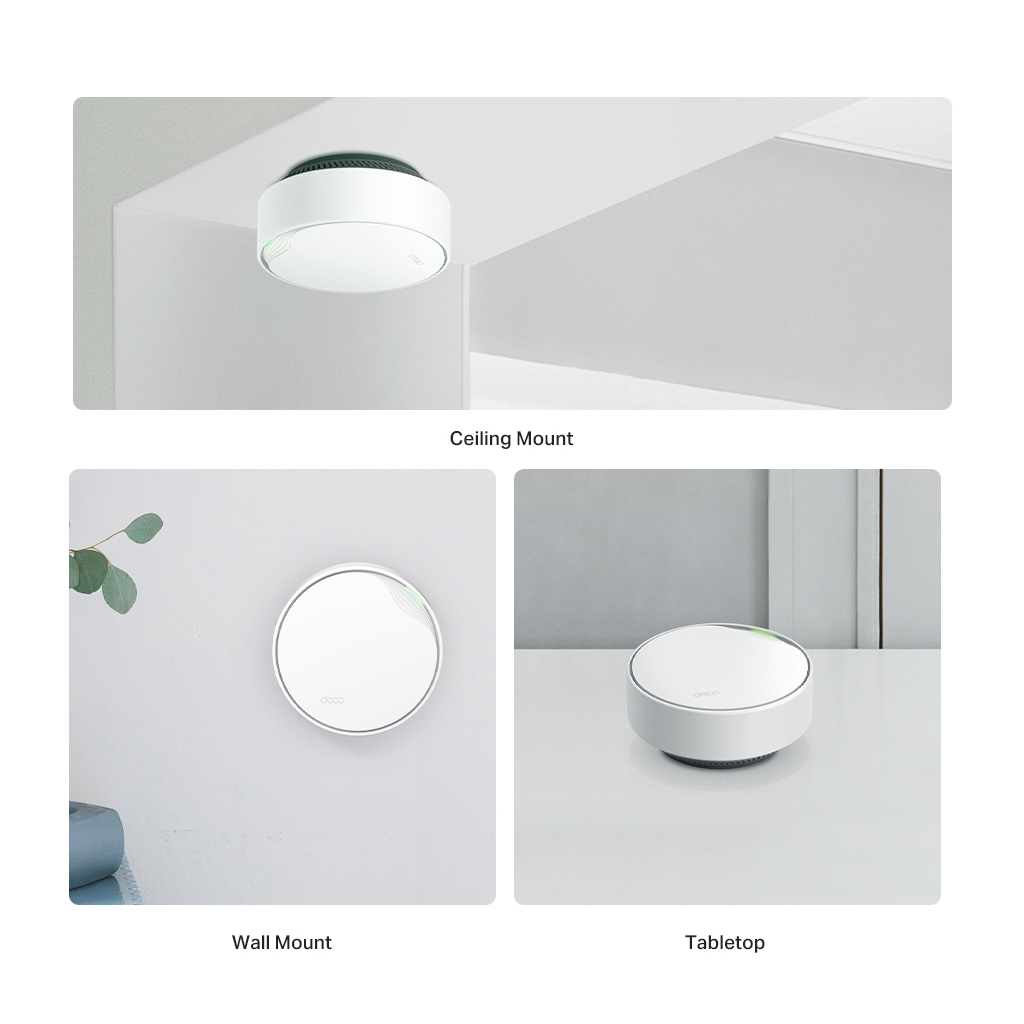 TP-LINK DECO-X50-POE, AX3000, Tekli Mesh,  3000Mbps, Dual Band, WiFi6, 3Port Gigabit Lan, 230m2 kapsama Alanı, Router, Geniş Alan İnternet Ağı Sağlayıcısı