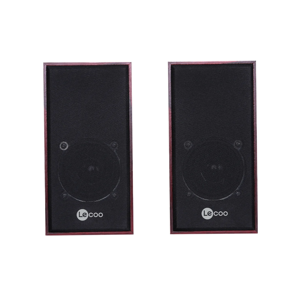LECOO DS105, 6W, 1+1, Masaüstü, USB, Ahşap Kasa, Speaker