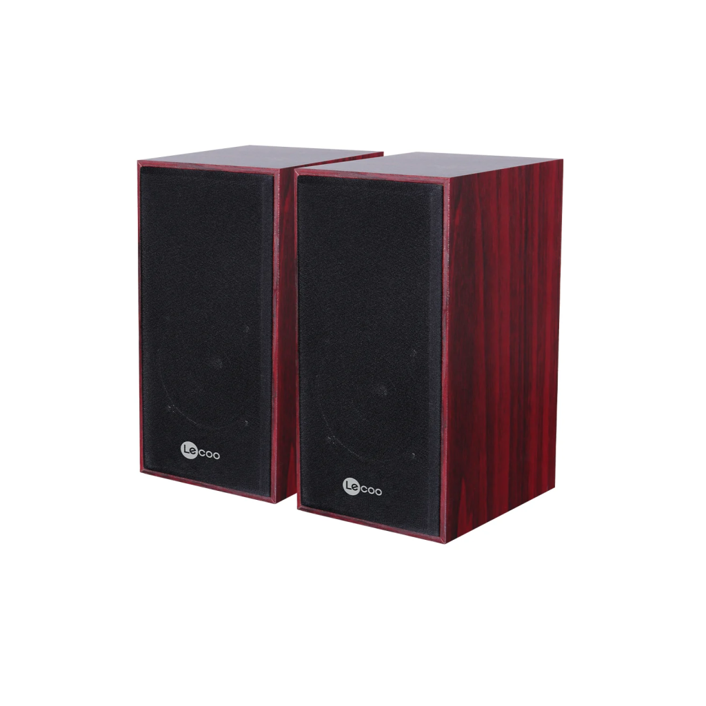 LECOO DS105, 6W, 1+1, Masaüstü, USB, Ahşap Kasa, Speaker