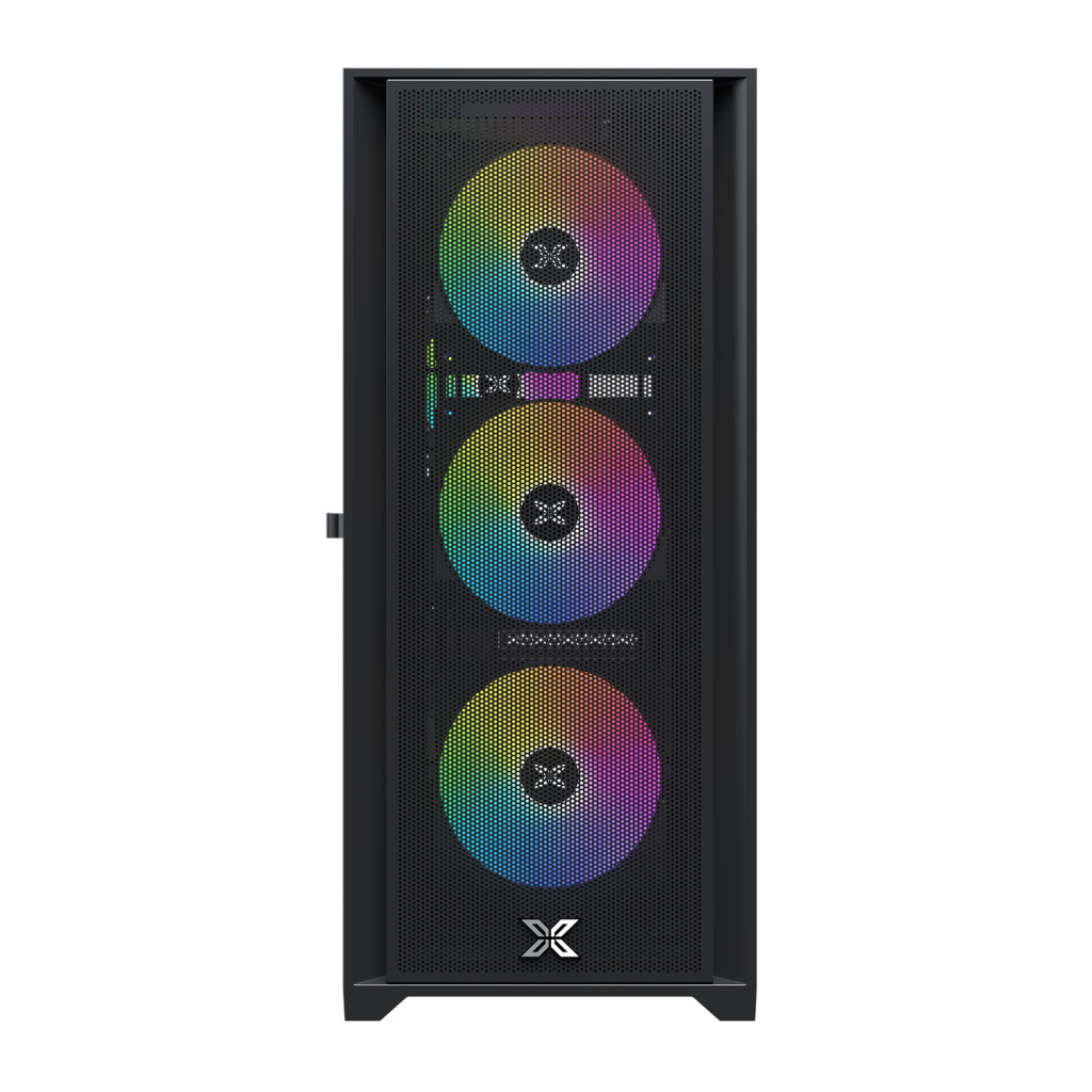 Xigmatek EN47046, Master X II Pro, 750W, Mesh Panel, Tempered Glass, ARGB, ATX GAMING KASA