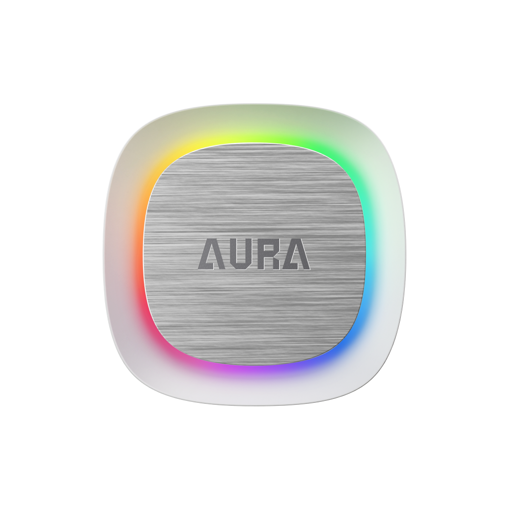 GAMDIAS AURA GL240 V2 WH, White Edition, 240mm,  RGB, 2 Fanlı,CPU Sıvı Soğutma