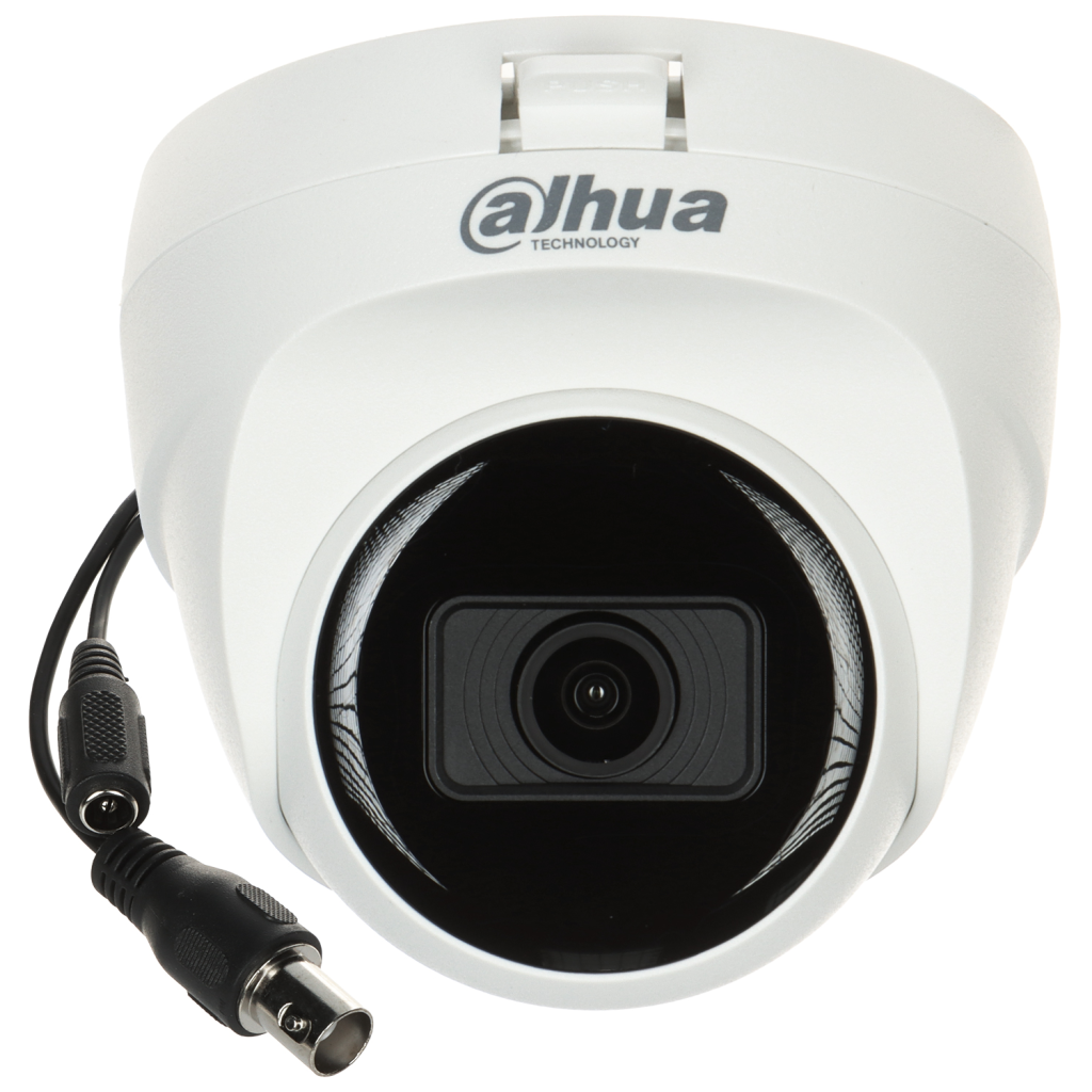 DAHUA HAC-T1A21-U-A, 2Mpix, 2.8mm Lens, 25 Mt Gece Görüşü, Dahili Mikrofon, Dome Kamera