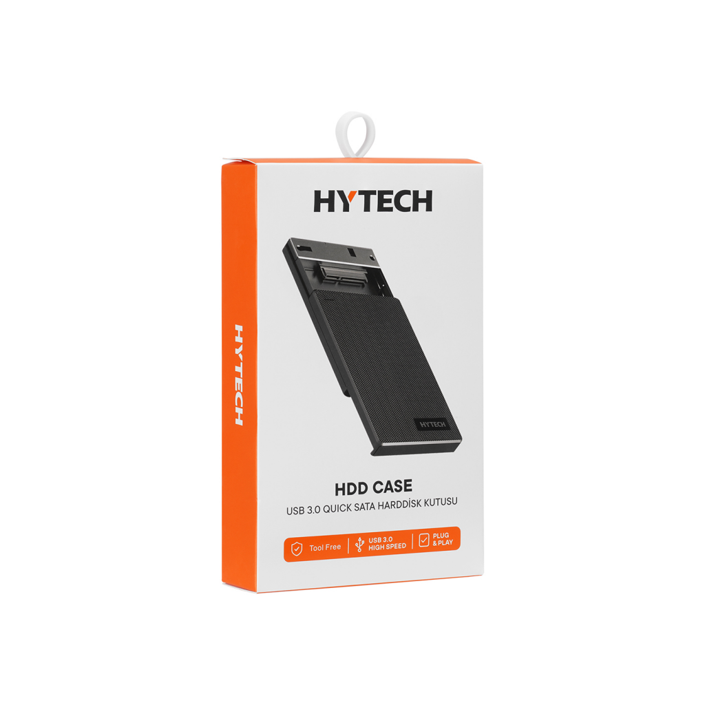 HYTECH HY-HDC27, USB 3.0, Disk Kutusu, Siyah 2,5"