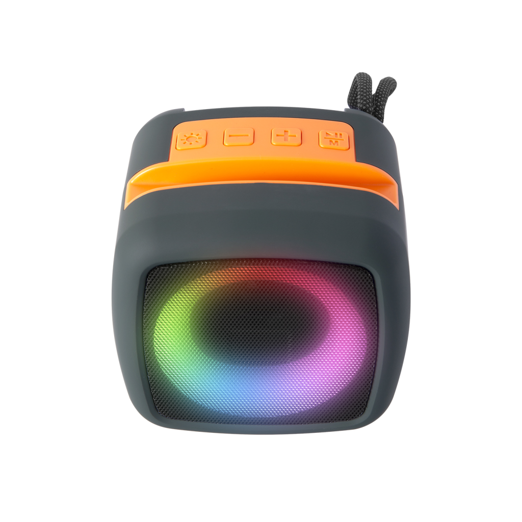 MIKADO MD-29BT ANKA, 5W, Taşınabilir, USB/AUX/BT/TF/TWS, RGB Işıklı, 1200mAh, Bluetooth Speaker