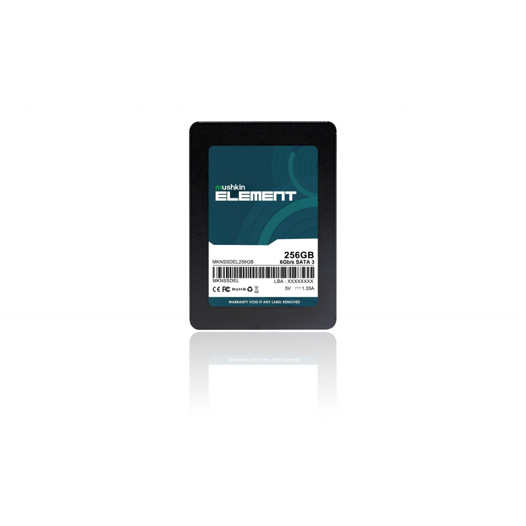 Mushkin ELEMENT, 256GB, 500-420Mb/s, 2.5", SATA3, SSD (MKNSSDEL256GB)