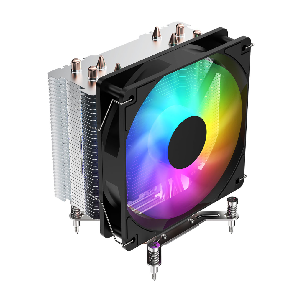 FSP NC3, ARGB, 120mm, CPU, Kule Tipi Hava Soğutma, Sessiz Çalışma, Doğrudan Temas Tasarımlı 4 adet Bakır Isı Borusu, (AMD AM4-AM5 ve INTEL Tüm işlemciler ile uyumlu)