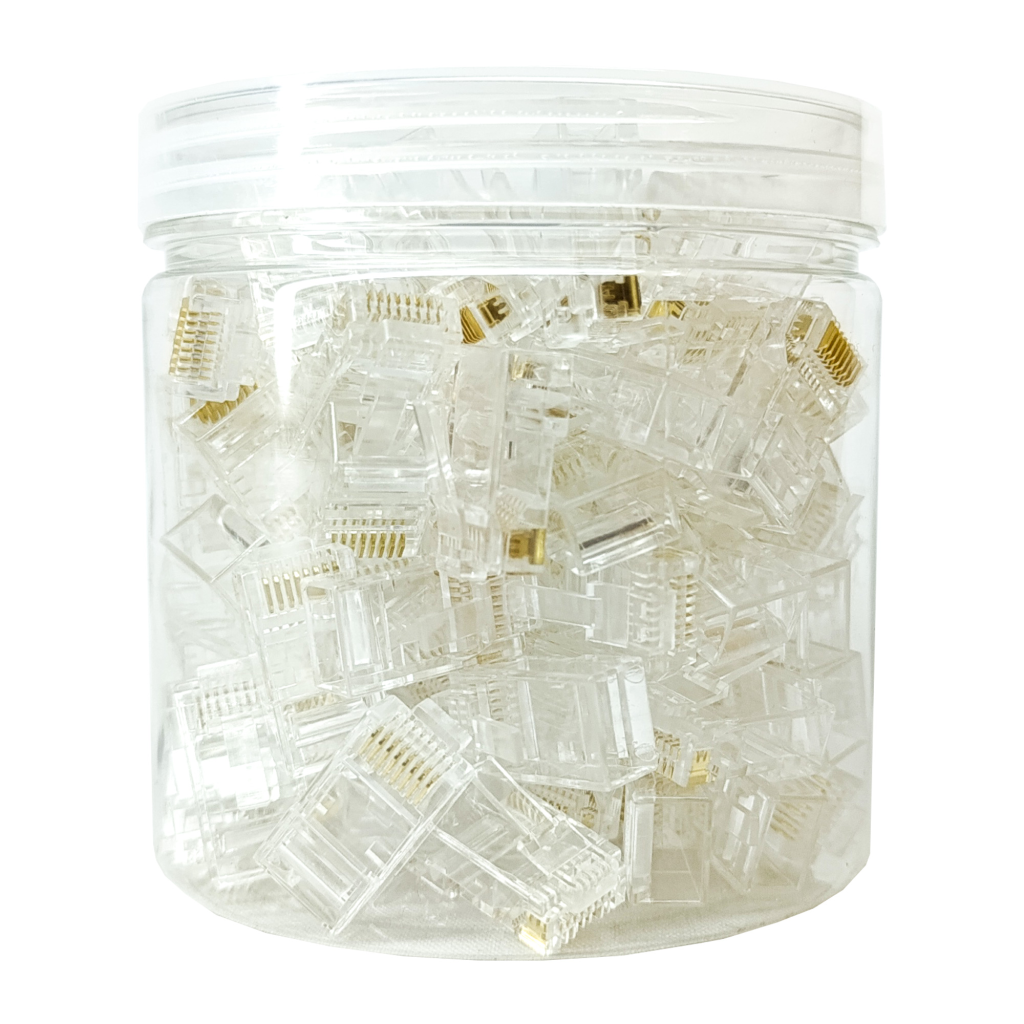 PowerGate PG-J02, RJ45, Yeni Nesil UTP JAC,  CAT6, (100lü KUTU)