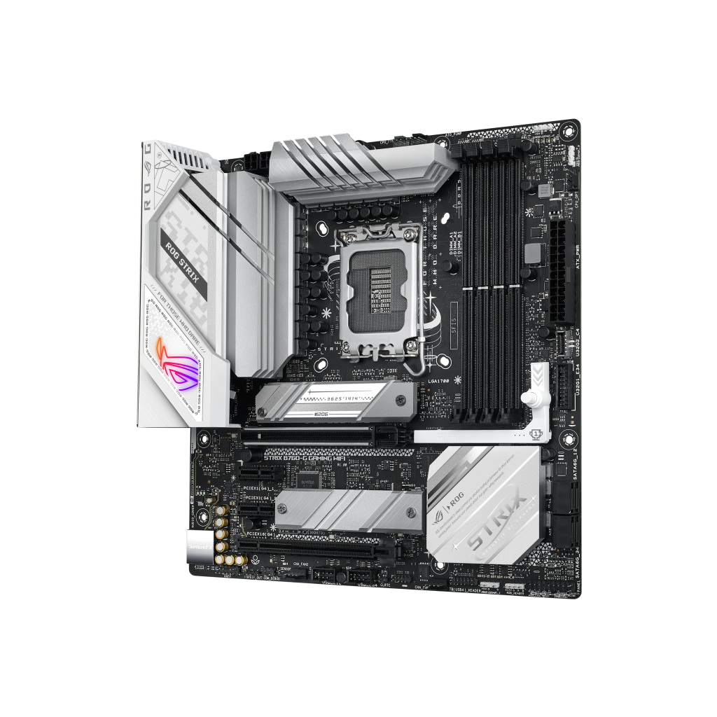ASUS ROG STRIX B760-G GAMING WIFI, 4xDDR5, 2x M.2, HDMI, DP, 2xType-C, Wi-Fi 6E, Bluetooth v5.3, 12-13.Nesil, LGA1700 Soket, Anakart