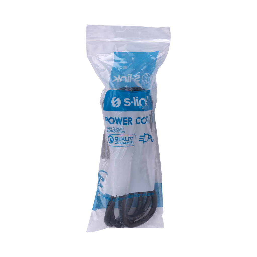 S-LINK SL-P175, Power Kablosu 0,75mm 1,5mt