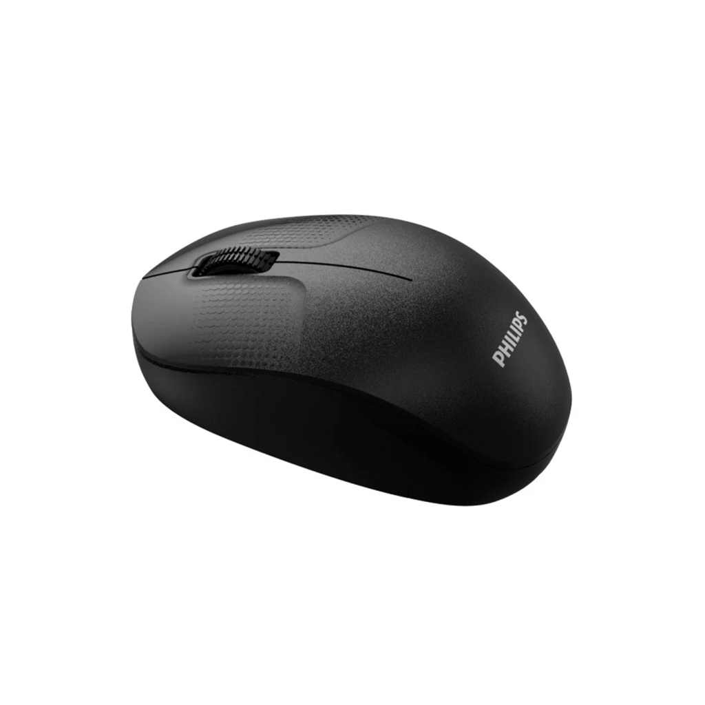 PHILIPS SPK7358, Siyah, USB Nano 2,4Gh Kablosuz, 1600dpi, Optic, 3 Tuşlu, Sessiz Click, Mouse