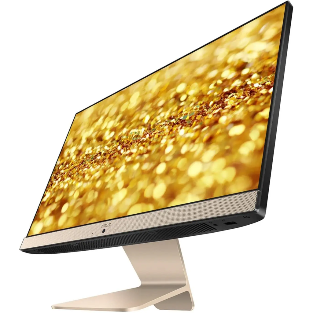 ASUS V222FAK-BA025M, i5-10210U, 21,5"  FHD Ekran, 8Gb DDR4 Ram, 256Gb SSD, Wi-Fi 5, Type-A, Paylaşımlı Ekran Kartı, Free Dos, All In One PC, (Gold/Siyah)