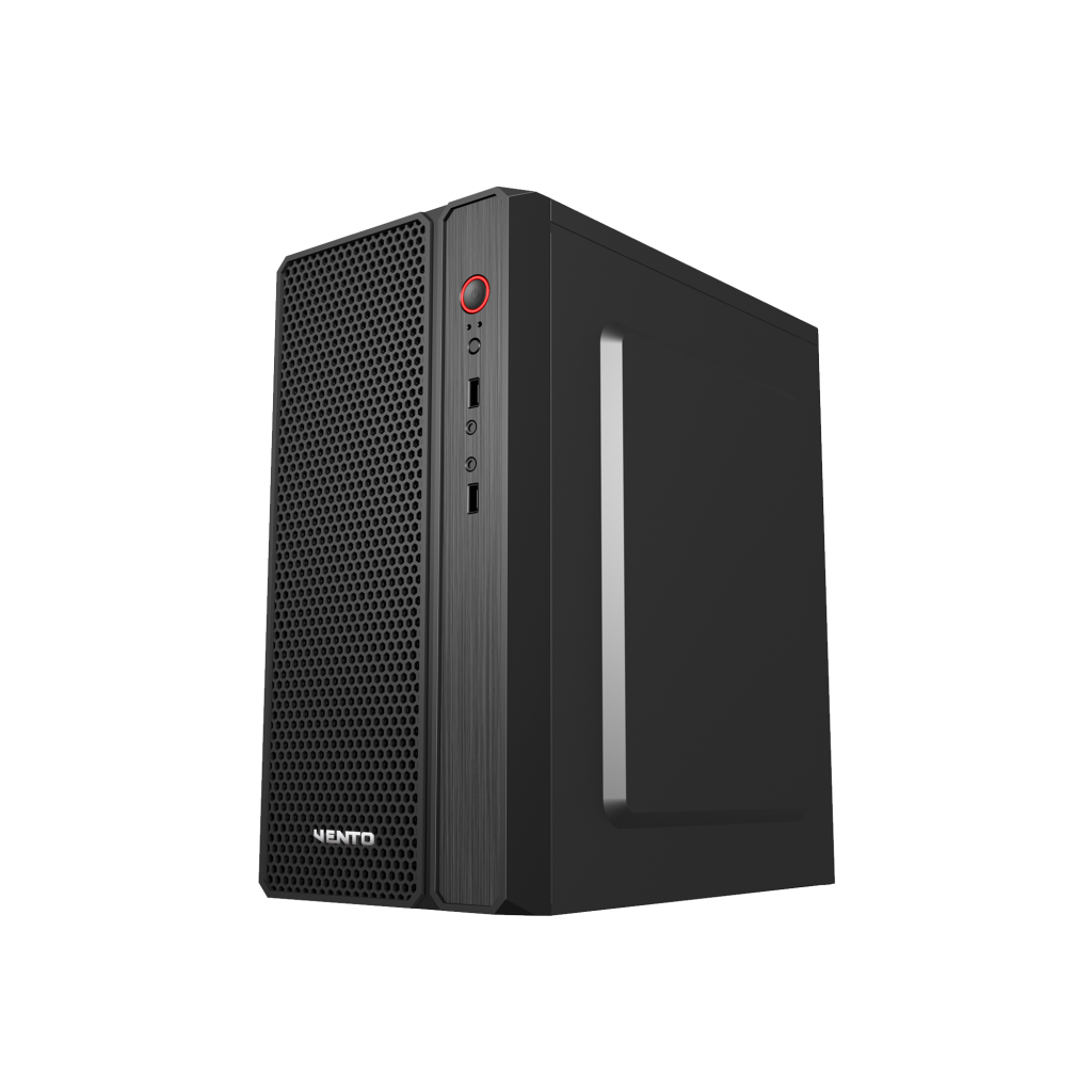 VENTO VS118S Mid Tower, 300W Siyah, ATX Kurumsal KASA