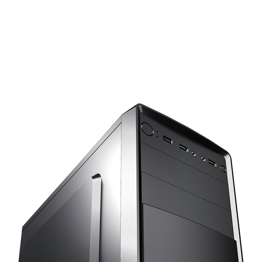VENTO VS121S Mid Tower, 650W 80+ Siyah, ATX Kurumsal KASA