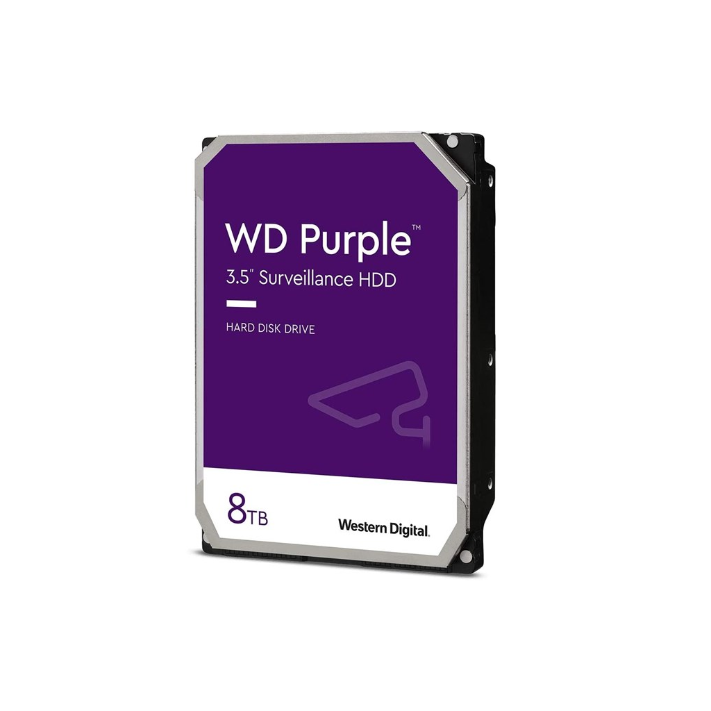 WD PURPLE, WD84PURZ, 3.5", 8TB, 128Mb, 5640 Rpm, 7/24 Güvenlik, HDD (Türkiye Distribütörü Garantili)