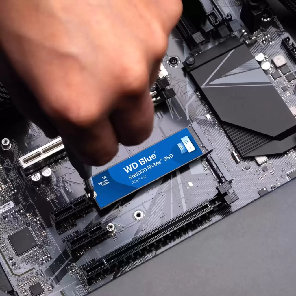WD Blue SN5000, WDS200T4B0E, 2TB, 5150/4850 Gen4, NVMe PCIe M.2 2280,  SSD