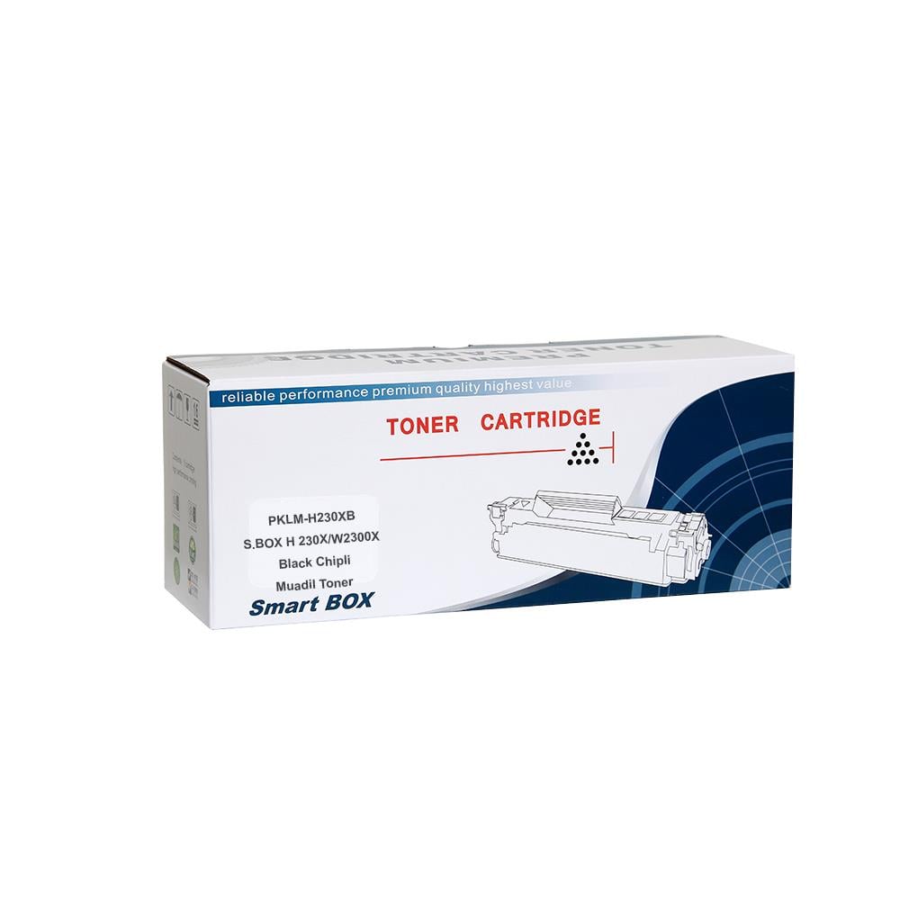 S.BOX H 230X/W2300X Black Muadil Toner Chipli
