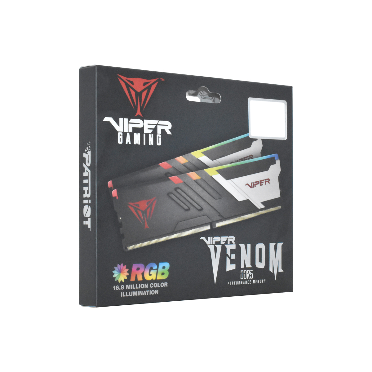 Patriot Viper Venom RGB 32GB (2x16GB) DDR5 7400MHz CL36 Gaming Ram (Bellek) (PVVR532G740C36K)