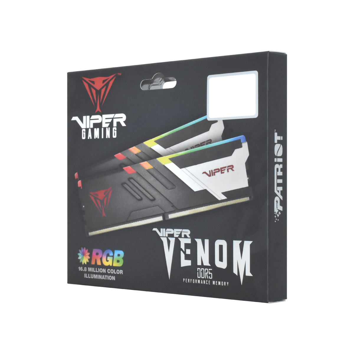 Patriot Viper Venom RGB 32GB (2x16GB) DDR5 6800MHz CL34 Gaming Ram (Bellek) (PVVR532G680C34K)