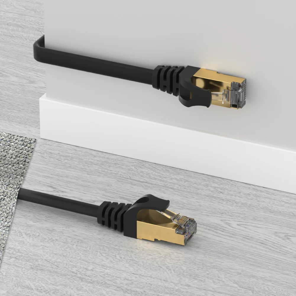 UNITEK CAT7 PATCH KABLO 5MT FLAT 10GBPS (C1897BK-5M)