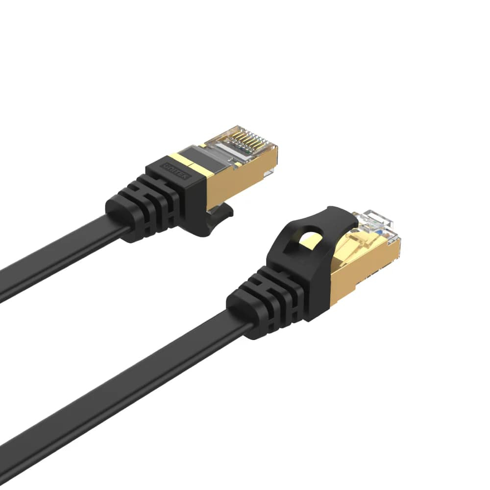 UNITEK CAT7 PATCH KABLO 3MT FLAT 10GBPS (C1897BK-3M)