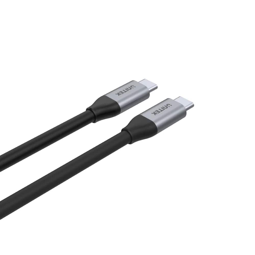 UNITEK USB-C 3.2 KABLO 1MT 10GBPS, 100W PD, 4K&60Hz (C14082ABK)