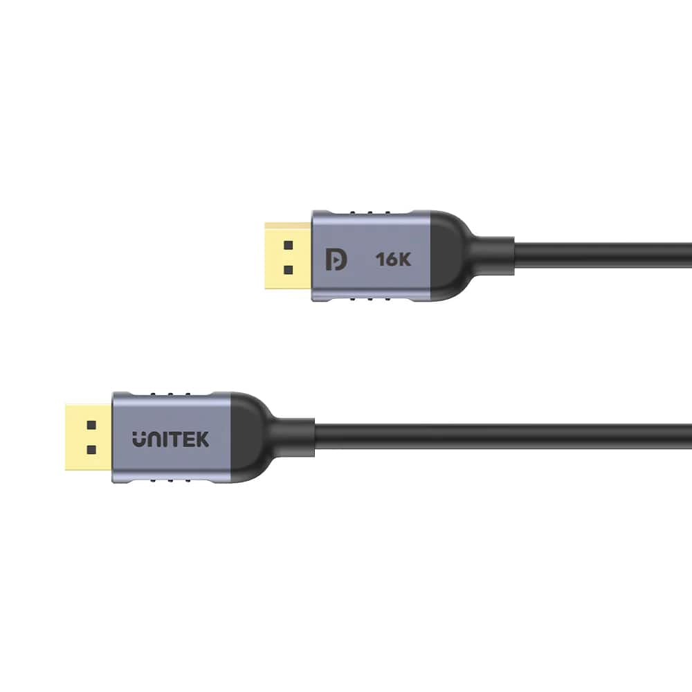 UNITEK DISPLAY PORT 2.1 %100 BAKIR 2MT 16K&60Hz (C1626GY01-2M)